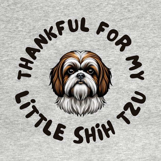 Thankful for my little Shih Tzu by IOANNISSKEVAS